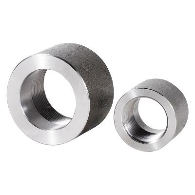 China & 304; 316 SS Female Threaded Half Coupling NPT Manufacturers Pipe Fittings Stainless Steel NPT Pipe Fittings for sale