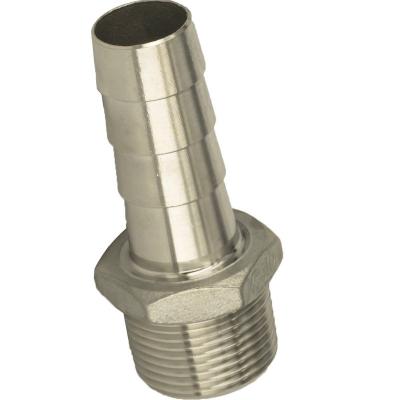 China SS 304 & Promotional Good Quality Hose Barb Fittings Barbed Stainless Nipples 316 Hose Fittings for sale