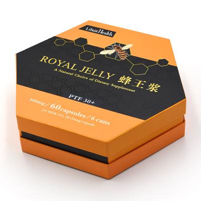 China Recyclable Custom Packaging Boxes Honeycomb Honey Packaging Box for sale