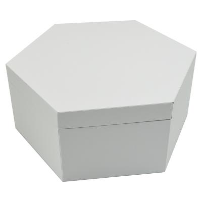 China Hexagonal Shape Paper Chocolate Cardboard Hexagon Box Packaging Recyclable for sale