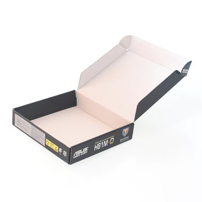 China Handmade Custom Design Cardboard Printed Corrugated Cardboard Delivery Packaging Boxes Manufacturers Packing Pizza Box for sale