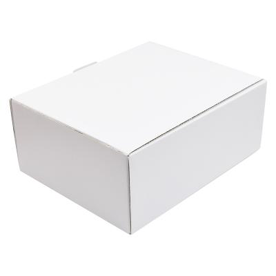 China Recyclable Custom Packaging Mailing Mailing Boxes White Corrugated Box for sale