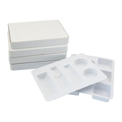 China High Resolution Printing Insert Bagass Pulp Mold Pulp Tray Packaging for sale