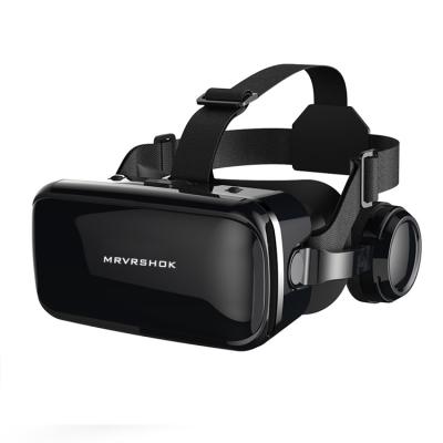 China 2022 New Design Virtual Reality 3D VR Simulator Glasses With Earphone Metaverse 3d Ar Vr Headset Glasses For Private Movie for sale