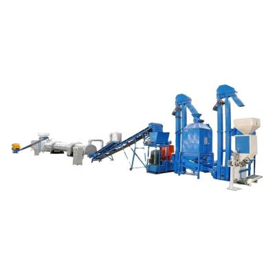 China Farms Complete Wood Pellet Mill Production Line 1T/h for sale