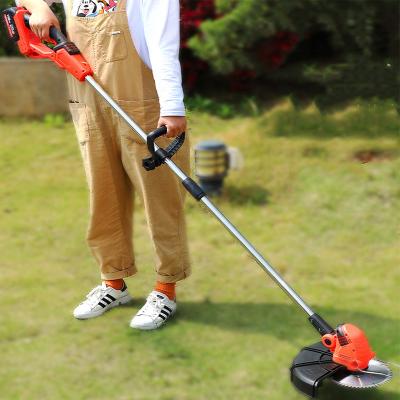 China Anti-skid Portable Lithium Brush Cutter Household Electric Grass Trimmer Weed Trimmer à venda