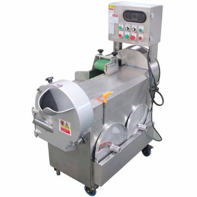 China Snack Factory Industrial Electric Green Leafy Spinach Cutter Vegetable Onion Cleaver Slicer Machine Price Te koop