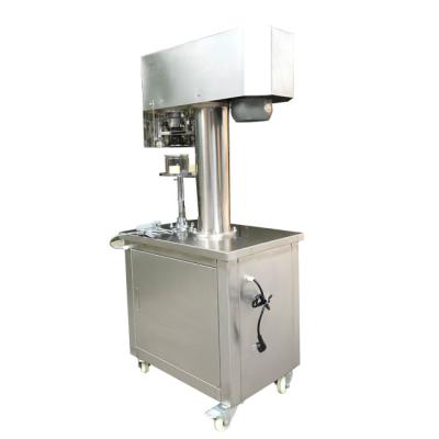 China 15-35 Food Cans/Min Sealing Speed ​​Semi-automatic Aluminum Tin Can Electric Sealing Seaming Machine for sale