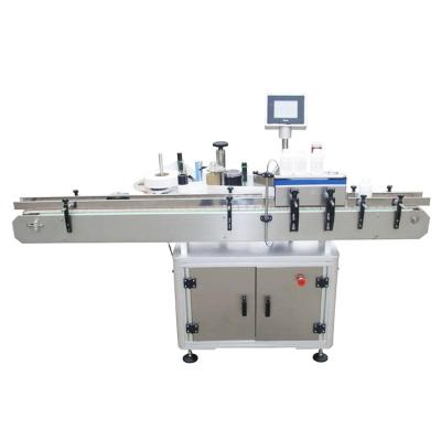 China Food Factory Label Applicator Automatic Adhesive Sticker Large Jars Can Sprinkle Square Round Bottle Labeling Machine for sale