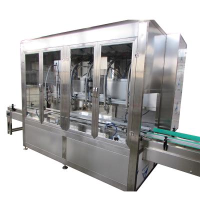 China JYD 18L automatic food weighing filling machine for edible oil facial cream paint and lubricating oil Te koop