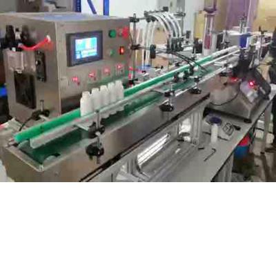 China Semi Automatic Food Liquid Filling Machine For Bottles High Accuracy Liquid Filling Machine Te koop