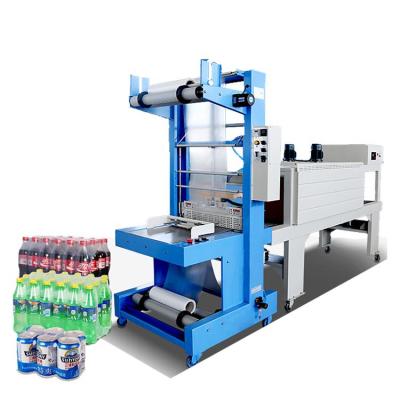 China Food Maker Bottle Packing Semi-automatic Shrink Sleeve Labeling Machine / PE Film Shrink Packaging Machine Te koop