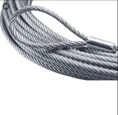 China 6x37+FC / 6x37 +IWS / 6x37+ IWR (Ungalvanized and Galvanized) Structural Steel Wire WIRE Rope for sale