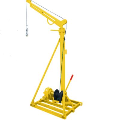 China HZW AUTOMATIC Outdoor Mini Lifting Crane for Sale Small Crane Cheap Price for sale