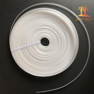 China Eco-fridendly wholesale price 10mm clear rigilene boning for wedding dress accessory for sale