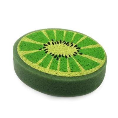 China EXFOLIATE Eco Premium Kids Fun Fruit Shape Baby Bath Shower Sponge for sale