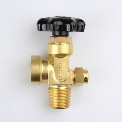 China General gas safety camping brass valve for gas cylinder low pressure valve for sale