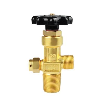 China Good quality general high pressure CGA 540 brass copper oxygen gas valve 150bar 200bar for sale