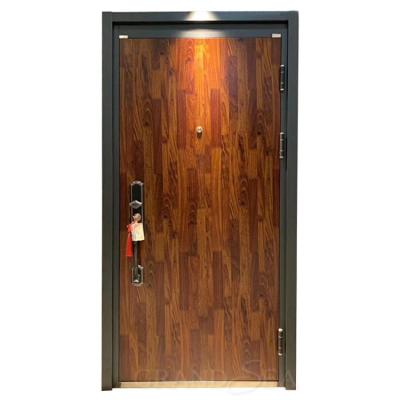 China Modern Factory Cheap Price Exterior Security Steel Galvanized Door With Security Steel Doors For Hotel for sale