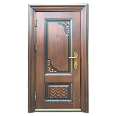 China China supplier cheap steel swing main gate design security steel door for sale for sale