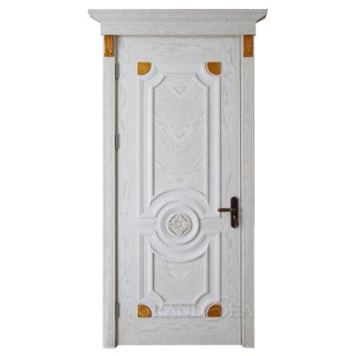 China Latest Design Modern White Color South Africa Teak Ply Wood Door Solid Wood Drafting Drawing For Villa for sale