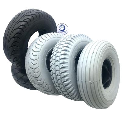 China INNOVA Farms Brand Gray Tire 200X50 7X 1 Gray Rubber Tire 3/4 6X2 5X1 3.00-4 for sale