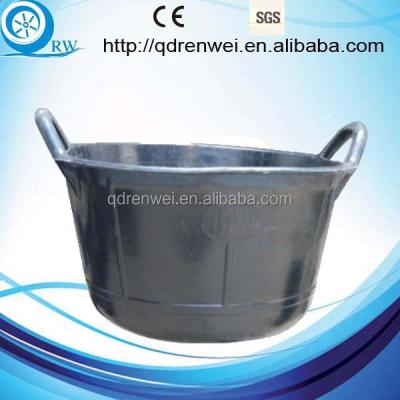 China Eco - Friendly Folding Bucket Rubber Bucket With Handle Garden Tools for sale