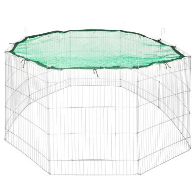 China 8PCS Breathable Large Rabbit Run With Safety Net for sale