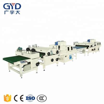 China Building Material Stores Brand New Automatic UV Coating Line for sale