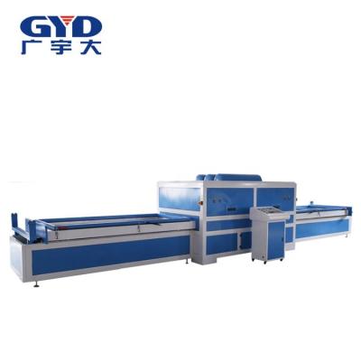 China machinery & Full Automatic Equipment Woodworking Double Table Vacuum Membrane Press Machine for sale