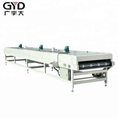 China Building Material Shops Automatic Coating Line IR Heater Tunnel Dryer Machine For Wood Board Paint Drying for sale