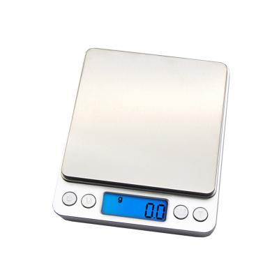 China Postal Tools Kitchen Jewelry Weight Balance Scale Mini Electronic Digital Scales Pocket Hotel 500/0.01g 3000g/0.1g LCD Portable Case for sale