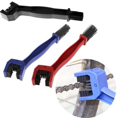 China Plastic Motorcycle Bicycle Chain Hold Down Cleaning Tool Chain Joint Remover Cleaning Brush for sale