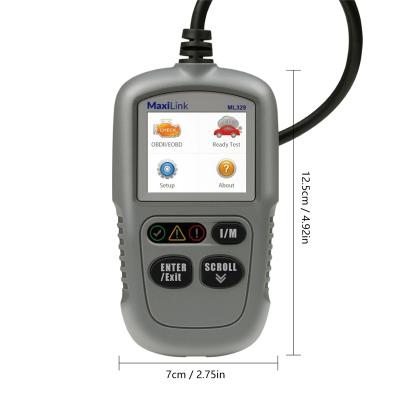 China Many Cars ML329 Autel MaxiLink Code Reader Advanced Version of Autel AL319 for sale