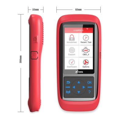 China PAD X-100 Auto Key Programmer XTOOL X100 Pro2 Auto Key Programmer With EEPROM Adapter Support Mileage Adjustment for sale