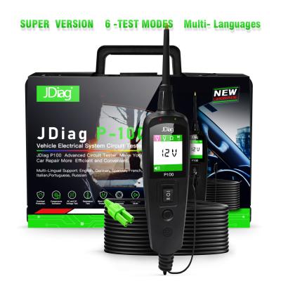 China Almost Car Models Pro Car Models JDiag New Generation P100 Power Electrical Circuit System Automotive Tester for Cars and Trucks 0V-70V for sale