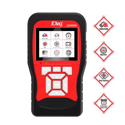 China Many Cars JDiag JD908B Diagnostic Tool OBD2 Battery Tester 2IN1 Vehicle Engine Scanner Auto Diagnostic Tool 2020 NEW for sale