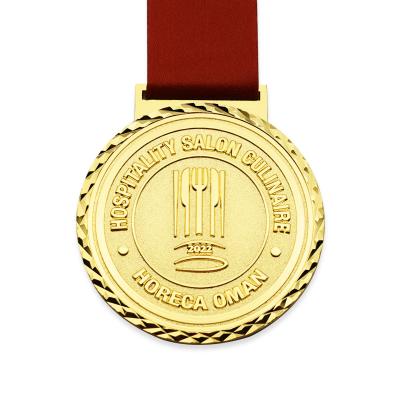 China Sports Events Gold Silver Bronze Manufacturer In China Simple Logo Medals And Trophies Custom Metal Sports Trophy Medal Manufacturer for sale