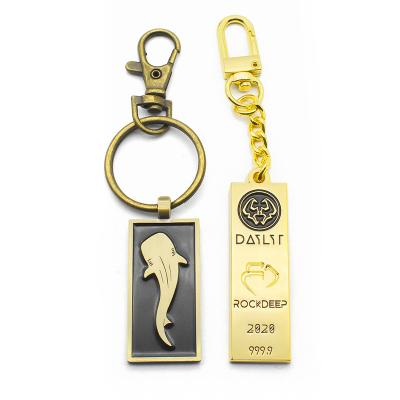 China Custom Key Ring Company Logo Metal Key Chain Pendant Maker Die Cast Hard Soft Enamel Metal Key Chain for sale