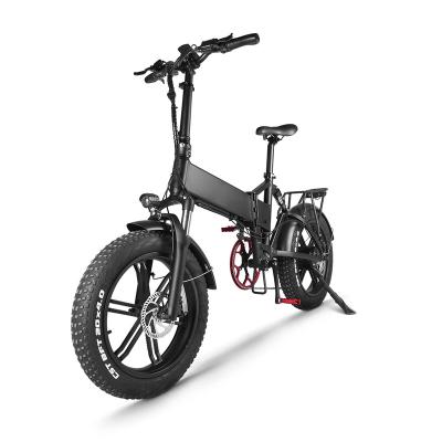 China Best-selling aluminum alloy folding ebike bafang 750W integrated hub motor 48V 17.5Ah rear 20inch electric bike foldable electric bicycle for sale