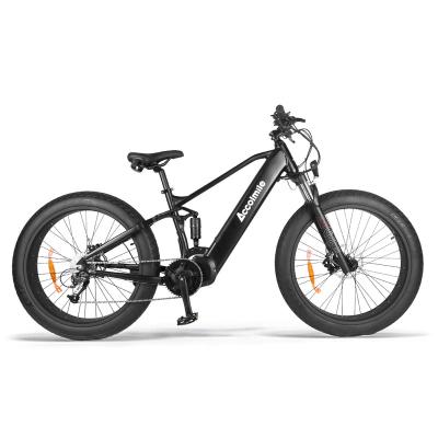 China Aluminum alloy new product mountain ebike W fat electric bike 1000w 48v bicycle 1000 with lithium battery for sale