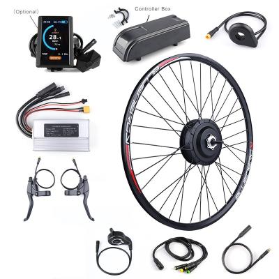 China Rear Wheel EBIKE Conversion Kit 36V 250W Bafang Hub Motor Set Electric Bike Conversion Kit Brushless DC Hub Motor for 26