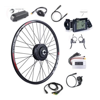 China Bafang single hub electric motor rear wheel ki 48V 500W conversion cycle wheel electric cycle kit 20/26/27.5/700C for sale