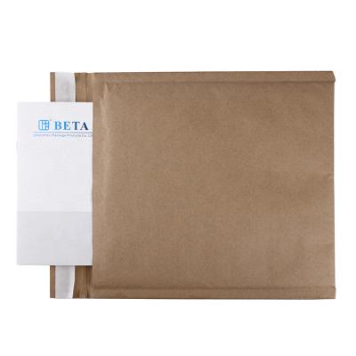 China Eco-Friend Plastic Free Biodegradable Paper Mailing Bags Custom Mailings Honeycomb Cushion Paper Kraft Mesh Paper Padded Bags for sale