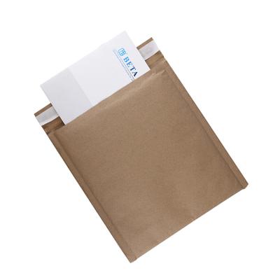 China Eco-Friend Honeycomb Mailer Envelope Kraft Mesh Paper Padded Bags Eco-Friendly Biodegradable Mailing Paper Padded Bags for sale