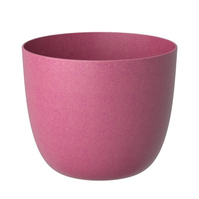 China Pioneera Plant Flower Pot 30cm Eco Modern Durable Modern Fiber Rice Hull Decorative Plant Pot For Indoor And Outdoor Home Flower Pot for sale