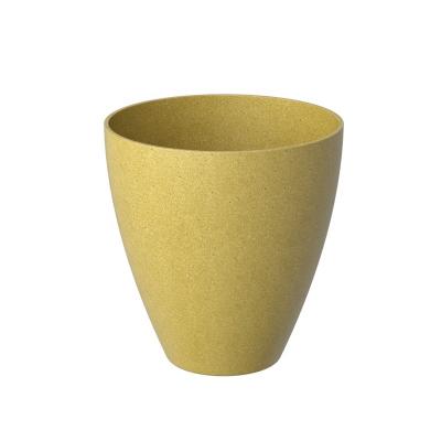 China Pioneera 5.8inch Plant Pot Eco Plant Fiber Flower Pot Modern Decorative Plant Pot Naturally For Home Indoor Outdoor for sale