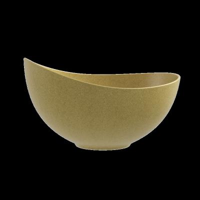 China Wholesale 21cm Pioneera Bowl Assortment Dish Irregular Household Dinnerware Set Eco Factory Fiber Husk Sustainable Rice Husk Irregular Tableware Set for sale