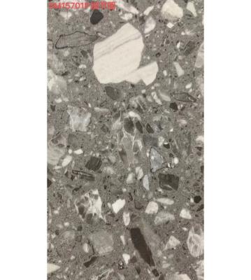 China Rustic Tiles Polished Precast Black Epoxy Porcelain Terrazzo Tiles Artificial Stone Terrazzo Flooring for sale