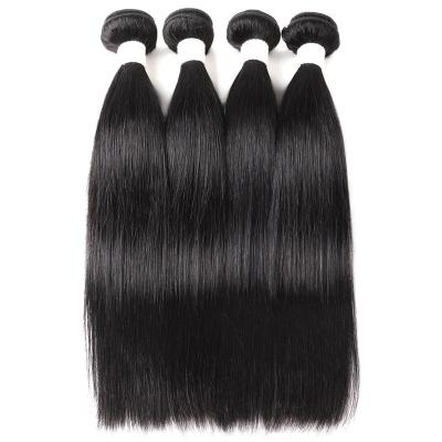 China 10A Raw Virgin Remy Bone Straight Human Hair Bundles Wigs Cheap Brazilian Straight Scrunchie Vendor Cuticle Aligned Hair Weave for sale